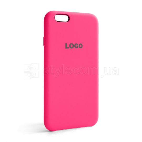 Чехол Original Silicone для Apple iPhone 6, 6s shiny pink (38)