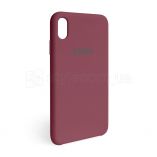 Чохол Original Silicone для Apple iPhone Xr maroon (42) - купити за 168.00 грн у Києві, Україні