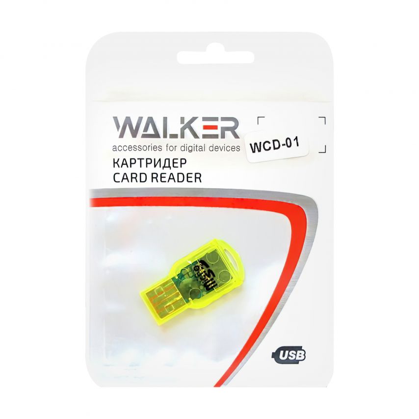 Кардридер WALKER WCD-01 microSD