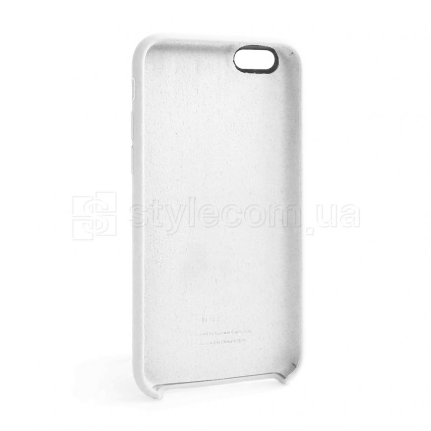Чехол Original Silicone для Apple iPhone 6, 6s white (09)