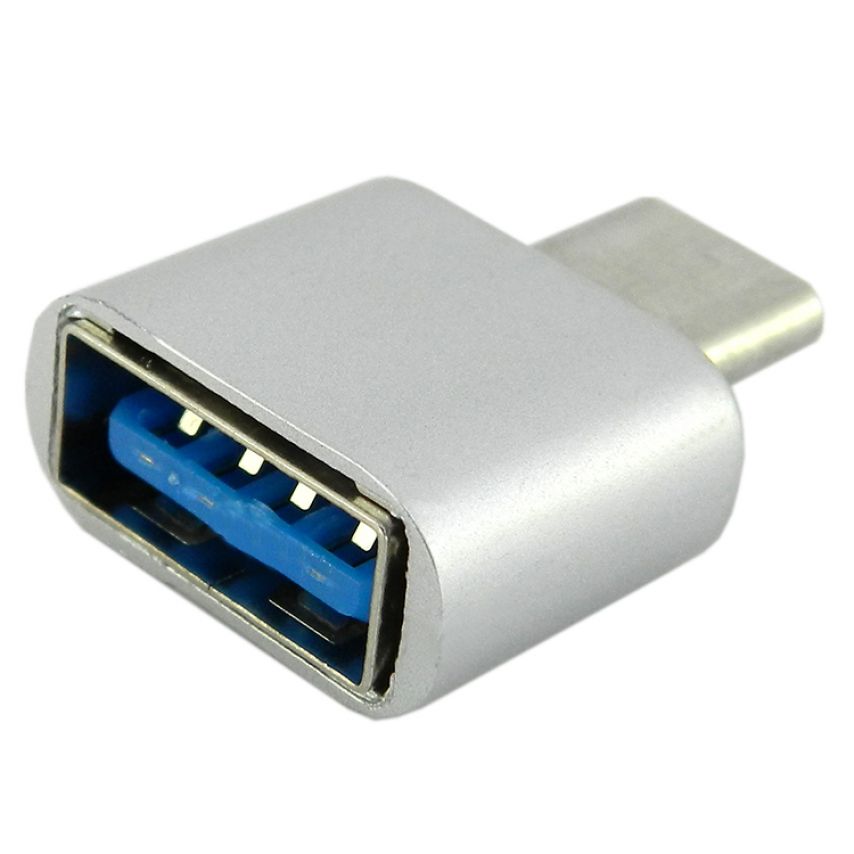 Переходник OTG WALKER USB to Type-C NO-02 mix color