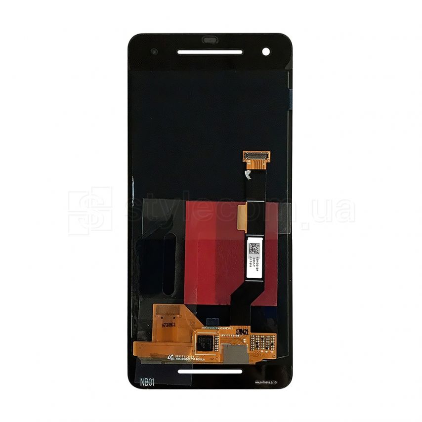 Дисплей (LCD) для HTC Google Pixel 2 з тачскріном black Original Quality