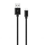 Кабель USB WALKER C520 Micro black - купити за 36.90 грн у Києві, Україні