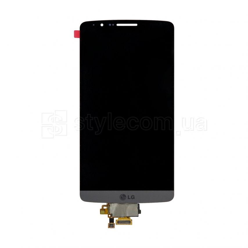 Дисплей (LCD) для LG Optimus G3 D855, D858, D859 с тачскрином grey Original Quality