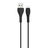 Кабель USB XO NB-Q165 Type-C Quick Charge 3A black - купить за 133.65 грн в Киеве, Украине