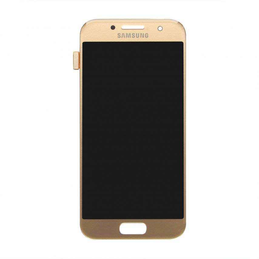 Дисплей (LCD) для Samsung A3/A320 (2017) з тачскріном gold (Oled) Original Quality