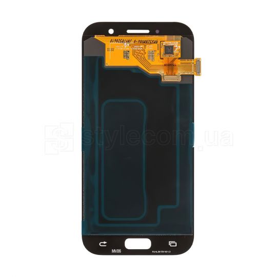 Дисплей (LCD) для Samsung Galaxy A5/A520 (2017) з тачскріном gold (Oled) Original Quality