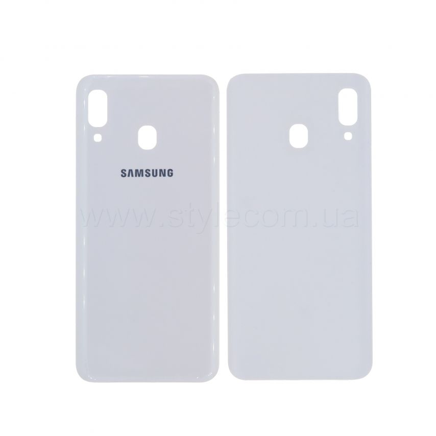 Задняя крышка для Samsung Galaxy A30/A305 (2019) white High Quality