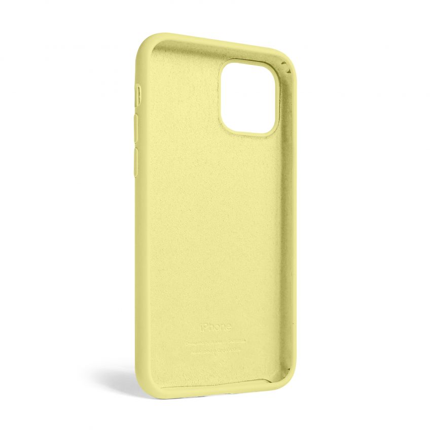 Чехол Full Silicone Case для Apple iPhone 11 Pro mellow yellow (51)