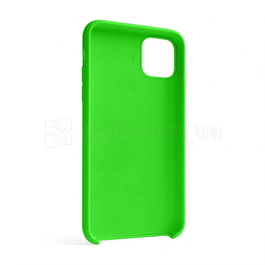 Чехол Full Silicone Case для Apple iPhone 11 Pro Max shiny green (40)