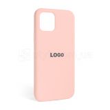 Чехол Full Silicone Case для Apple iPhone 12, 12 Pro light pink (12)