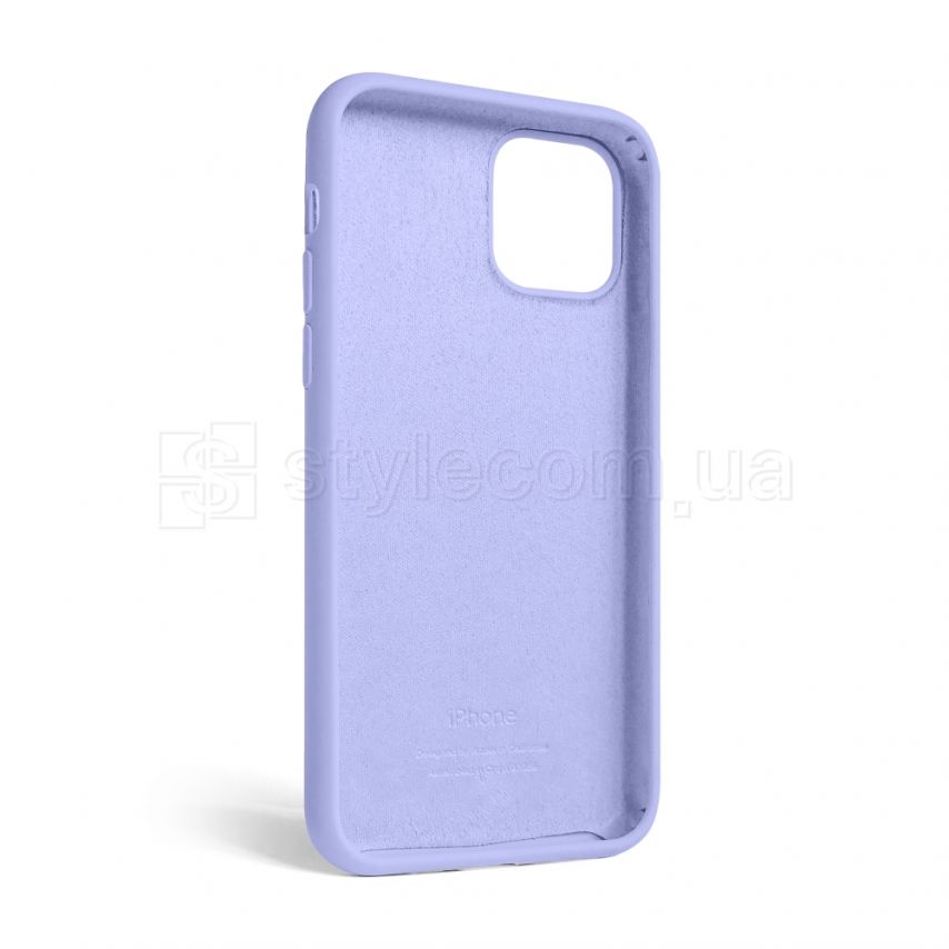 Чехол Full Silicone Case для Apple iPhone 12, 12 Pro lilac (39)