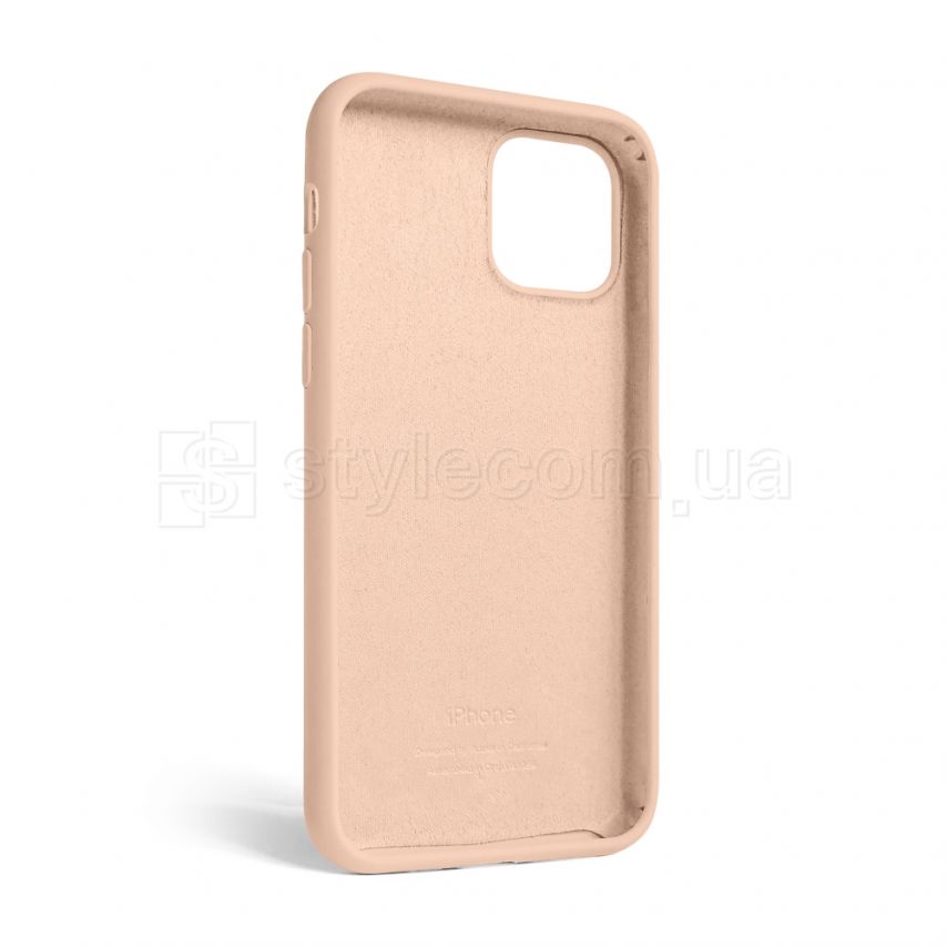 Чохол Full Silicone Case для Apple iPhone 12, 12 Pro nude (19)