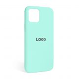 Чехол Full Silicone Case для Apple iPhone 12, 12 Pro sea blue (21)