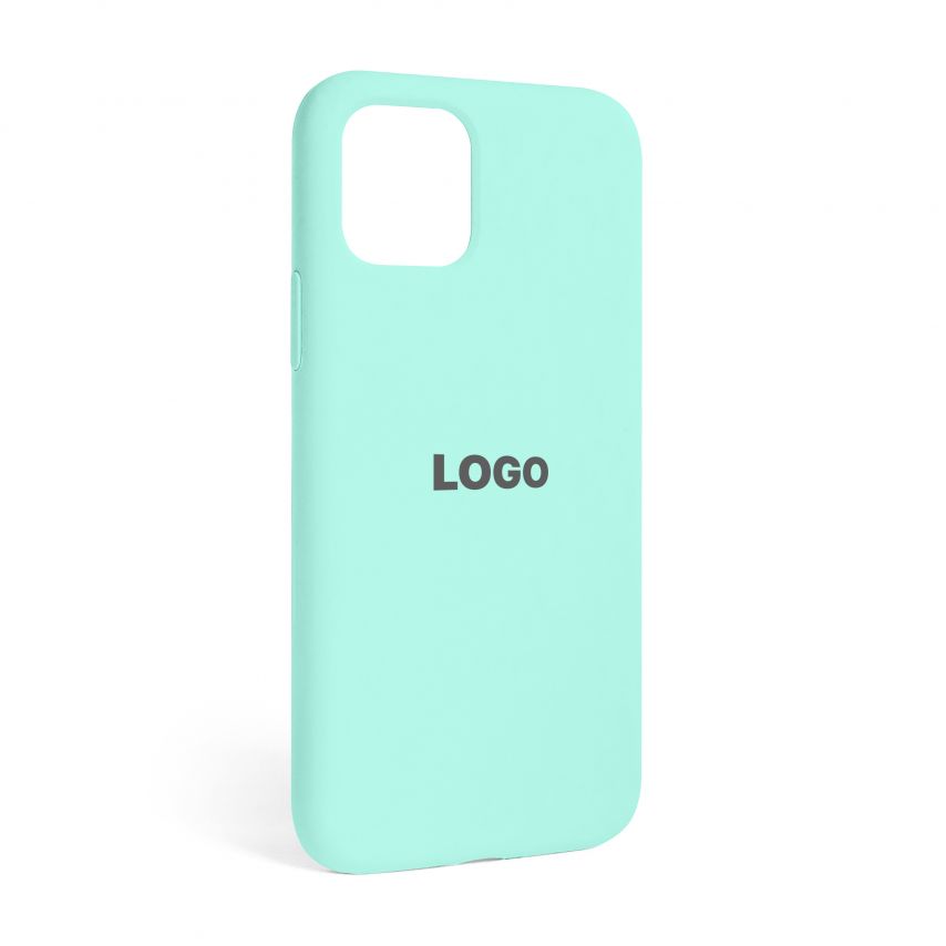 Чехол Full Silicone Case для Apple iPhone 12, 12 Pro sea blue (21)