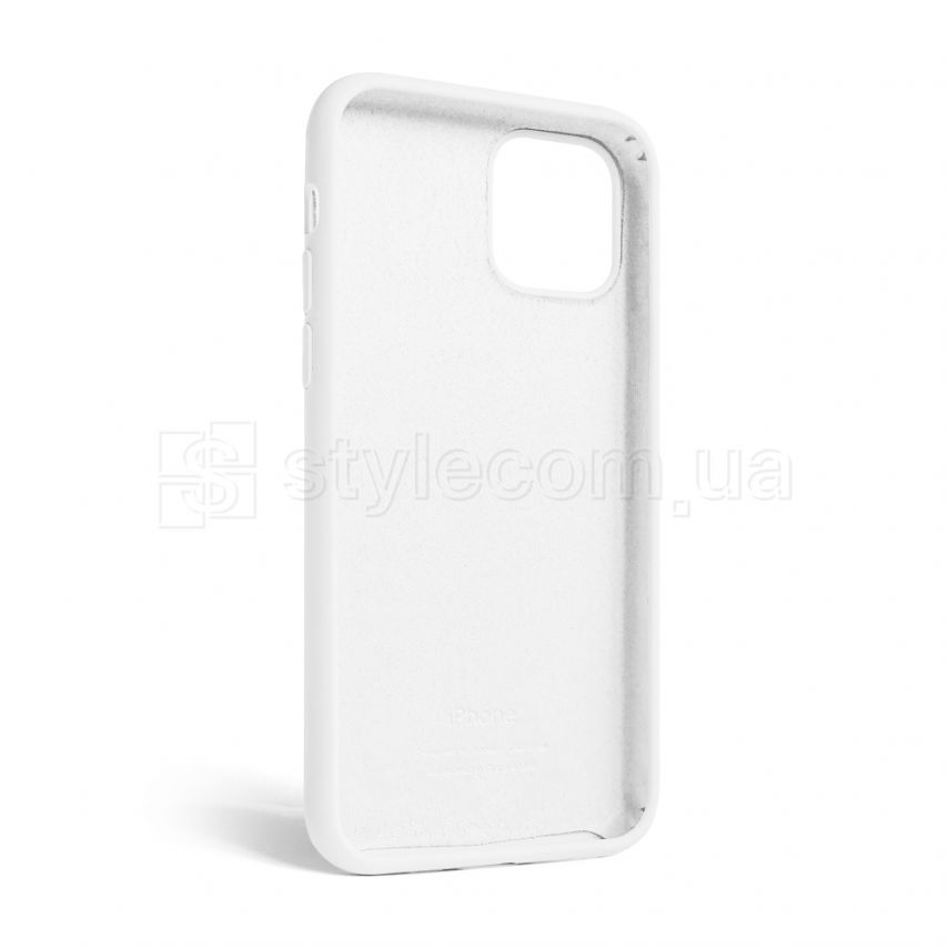 Чехол Full Silicone Case для Apple iPhone 12, 12 Pro white (09)