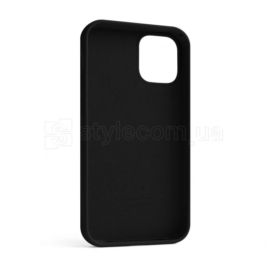 Чохол Full Silicone Case для Apple iPhone 12 mini black (18)