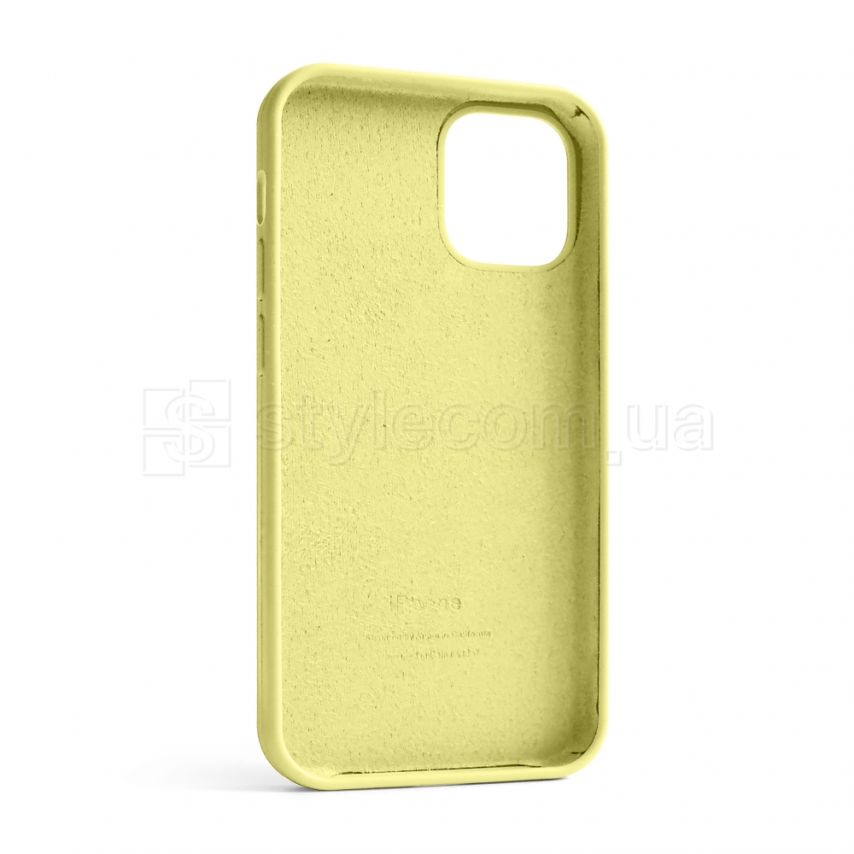 Чехол Full Silicone Case для Apple iPhone 12 mini mellow yellow (51)