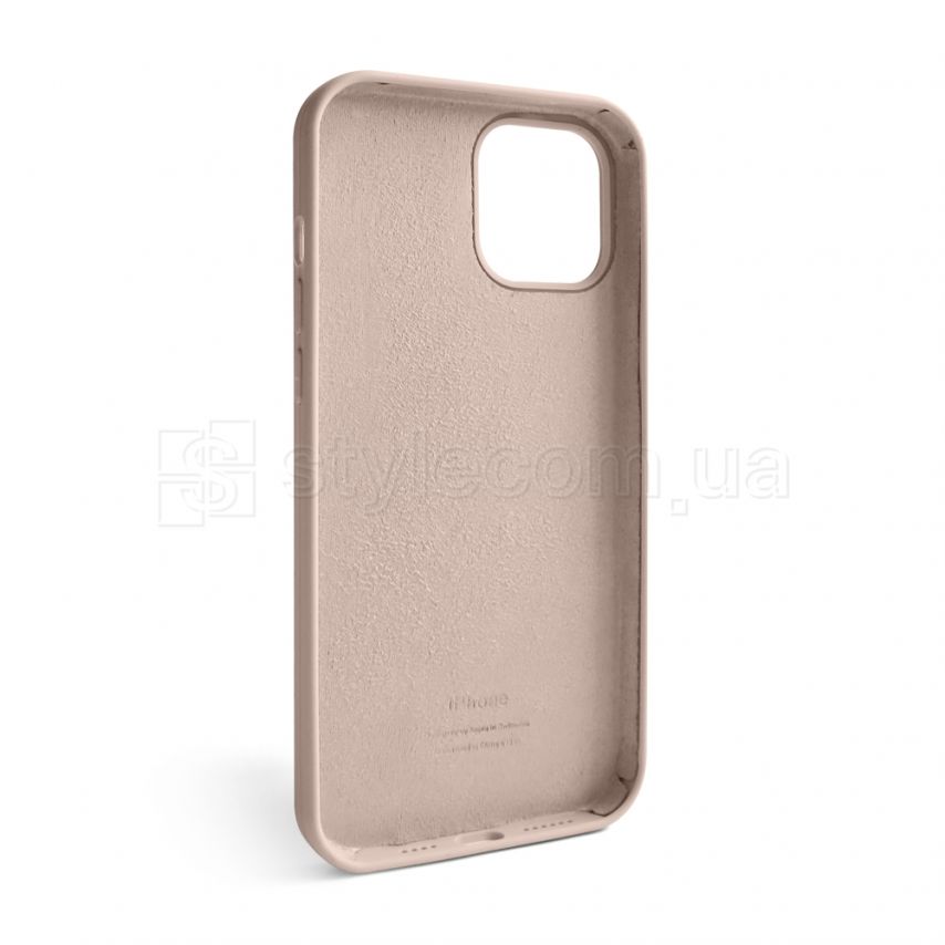 Чохол Full Silicone Case для Apple iPhone 12 Pro Max nude (19)