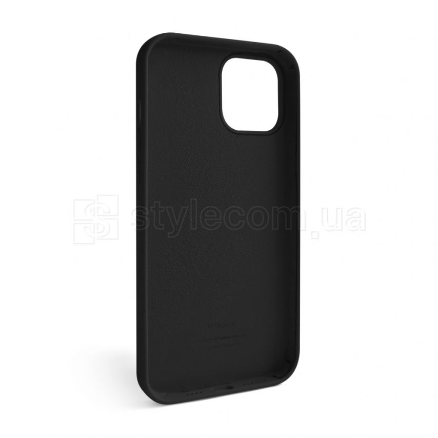 Чехол Full Silicone Case для Apple iPhone 12 Pro Max black (18)