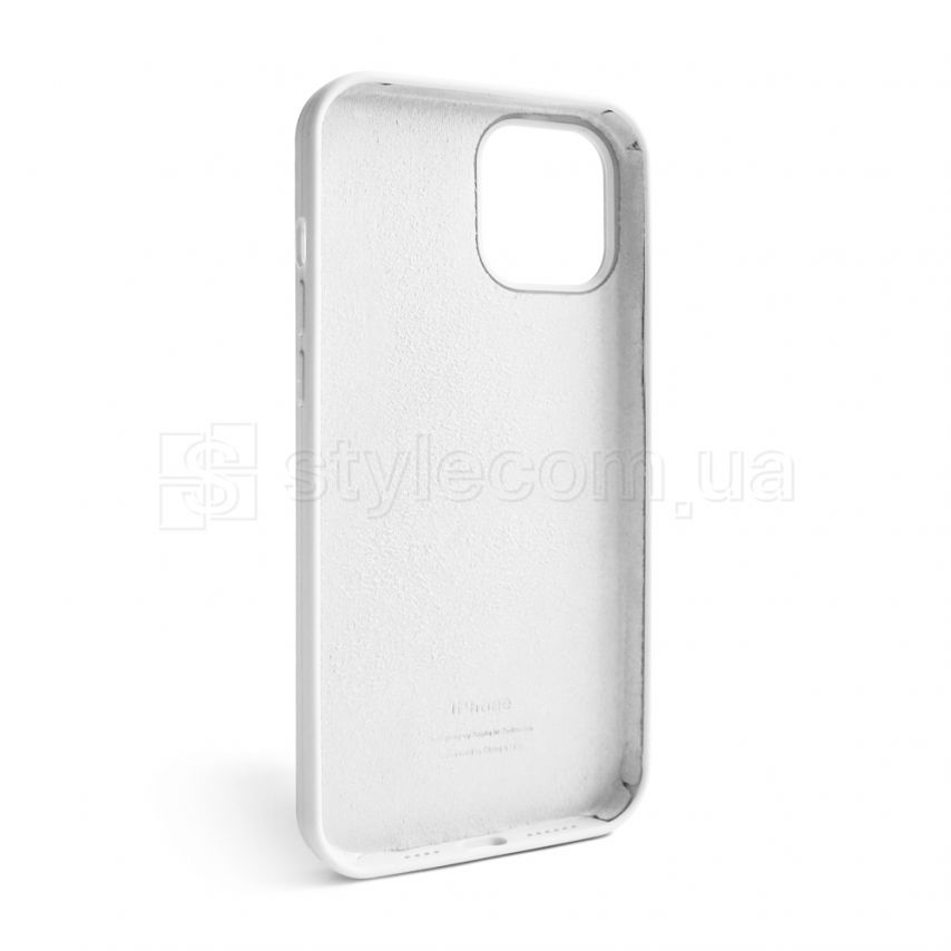 Чехол Full Silicone Case для Apple iPhone 12 Pro Max white (09)