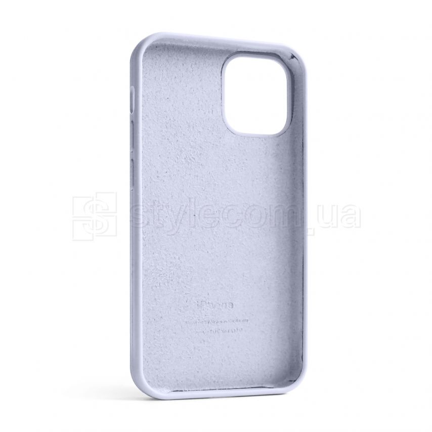 Чехол Full Silicone Case для Apple iPhone 12 mini light blue (05)