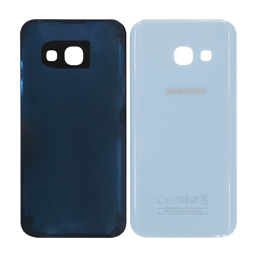 Задняя крышка для Samsung Galaxy A3/A320 (2017) blue High Quality