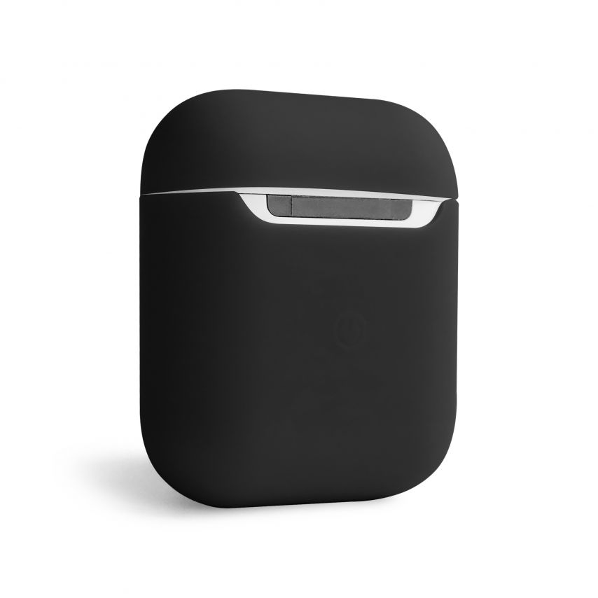 Чохол для AirPods Slim black / чорний (1)