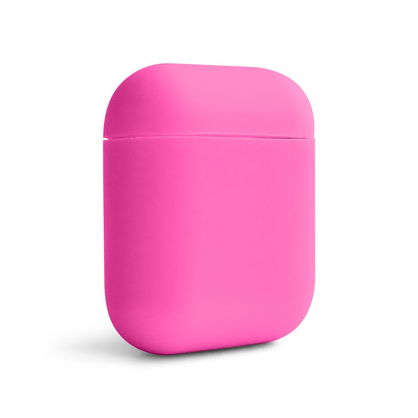 Чохол для AirPods Slim bright pink / яскраво-рожевий (10)