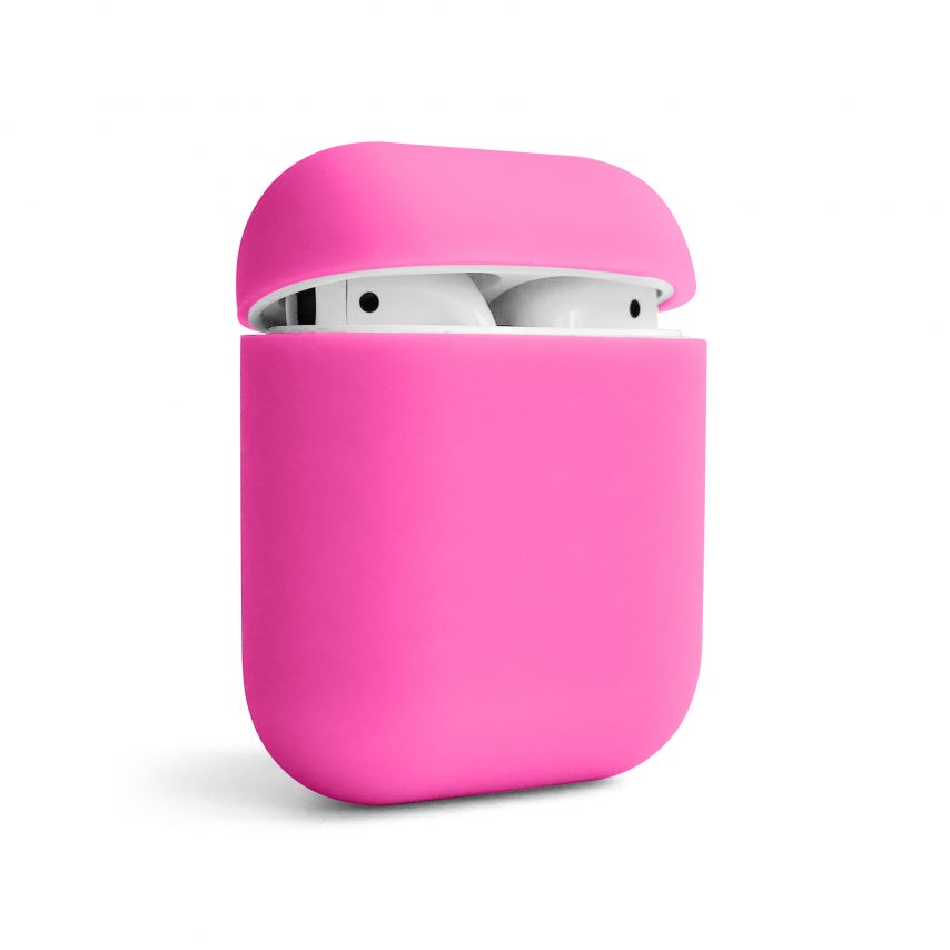 Чохол для AirPods Slim bright pink / яскраво-рожевий (10)