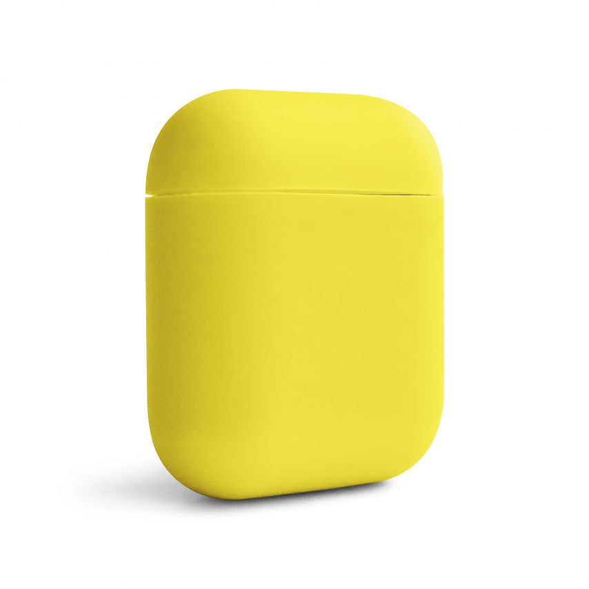 Чохол для AirPods Slim yellow / жовтий (14)