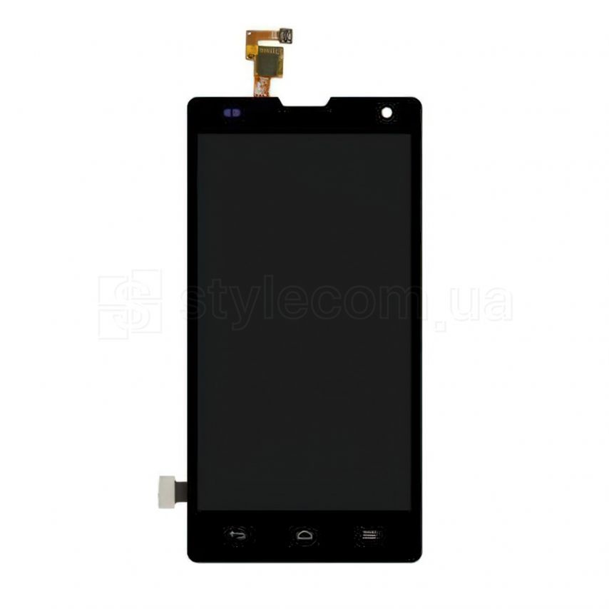 Дисплей (LCD) для Huawei Honor 3C H30-U10, H30-L01, Ascend G740 с тачскрином black High Quality