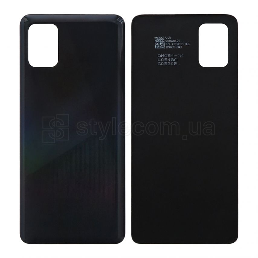 Задняя крышка для Samsung Galaxy A51/A515 (2019) black Original Quality