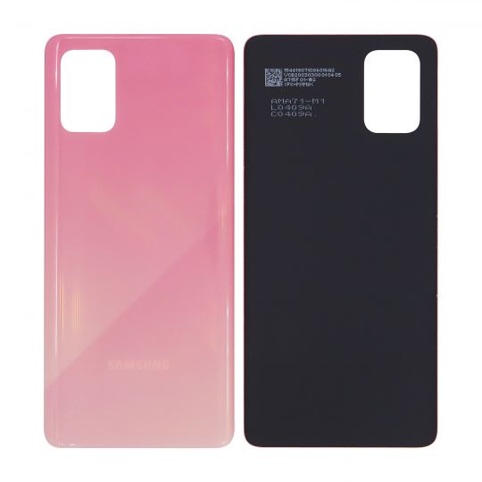 Задняя крышка для Samsung Galaxy A71/A715 (2020) pink High Quality