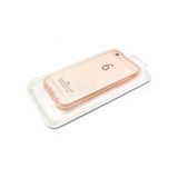 Чехол силиконовый (с заглушками) для Apple iPhone 6, 6s pink