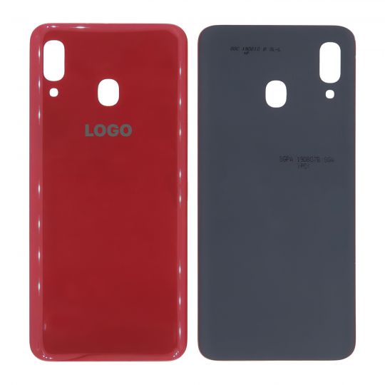 Задняя крышка для Samsung Galaxy A20/A205 (2019) red High Quality