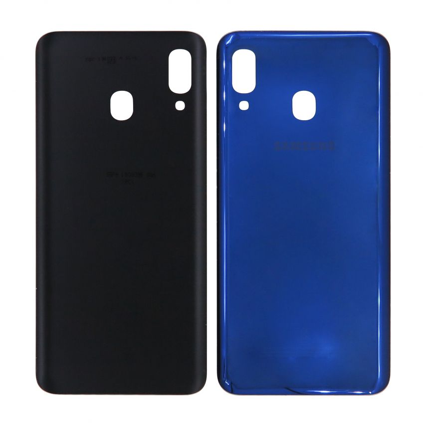 Задня кришка для Samsung Galaxy A20/A205 (2019) blue High Quality