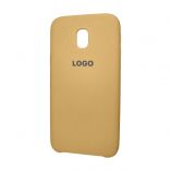 Чехол Original Silicone для Samsung Galaxy J7/J730 (2017) gold - купить за 50.40 грн в Киеве, Украине