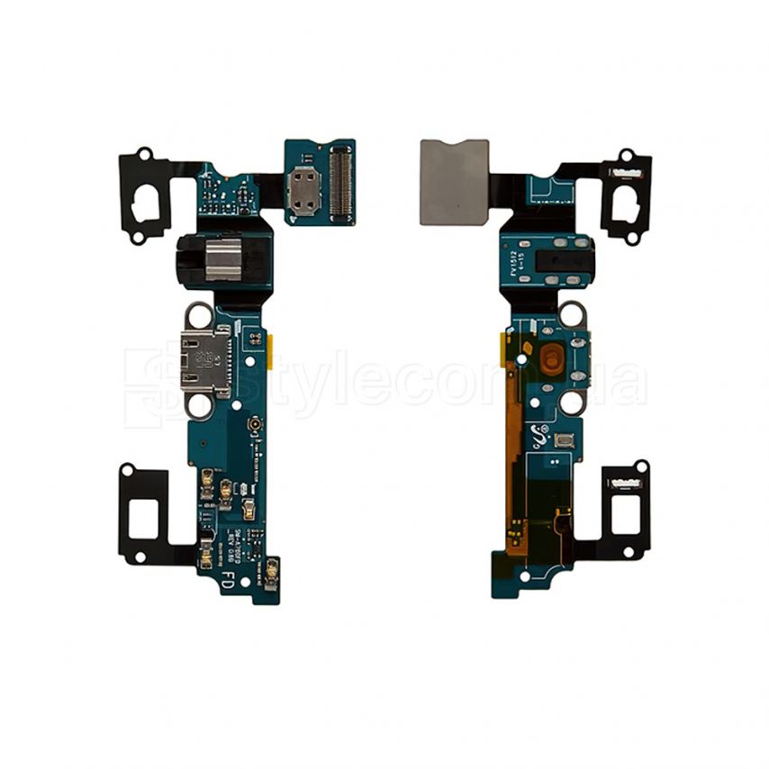 Шлейф (нижня плата) для Samsung Galaxy A7/A700 (2015) з роз'ємом живлення, гарнітури та мікрофоном High Quality
