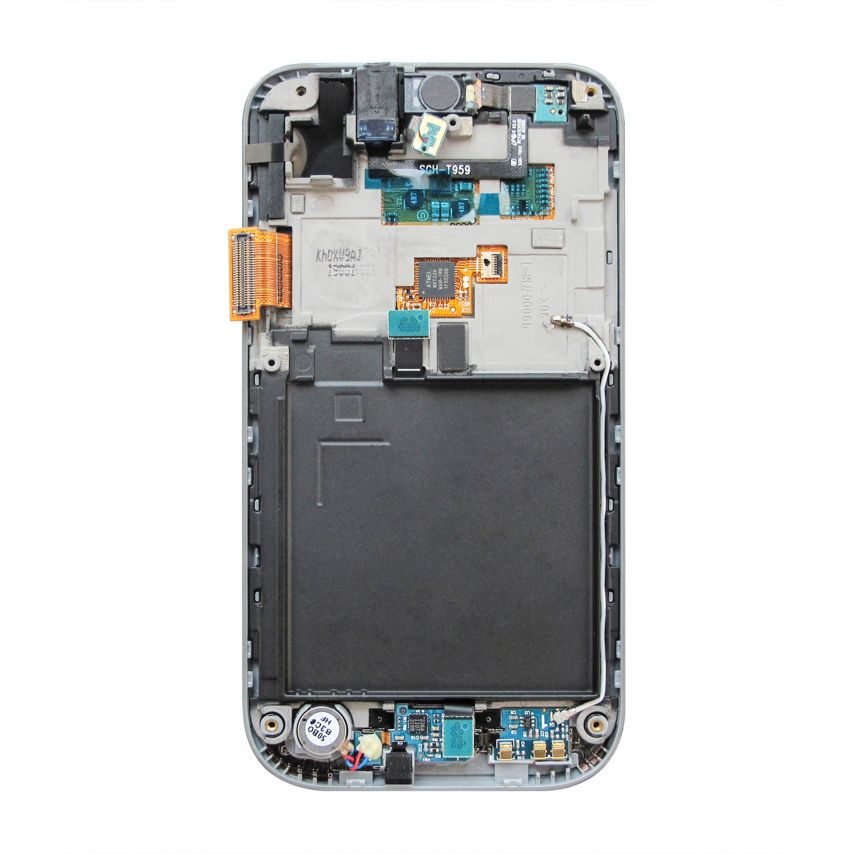 Дисплей (LCD) для Samsung Galaxy I9000 з тачскріном та рамкою black (Oled) Original Quality