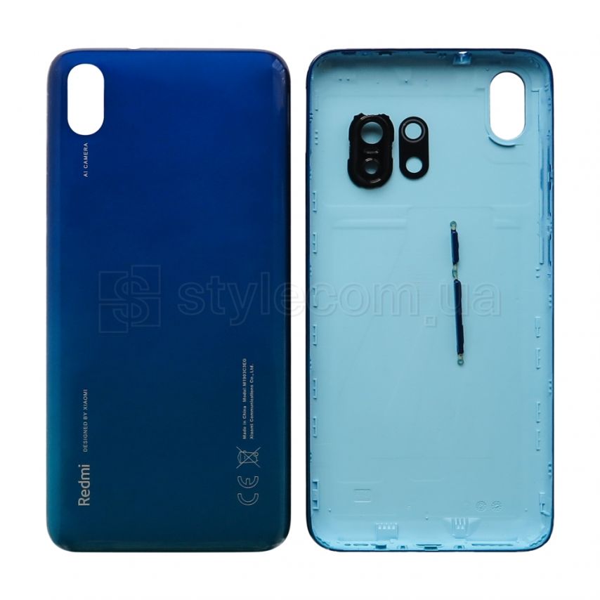 Корпус для Xiaomi Redmi 7A blue Original Quality