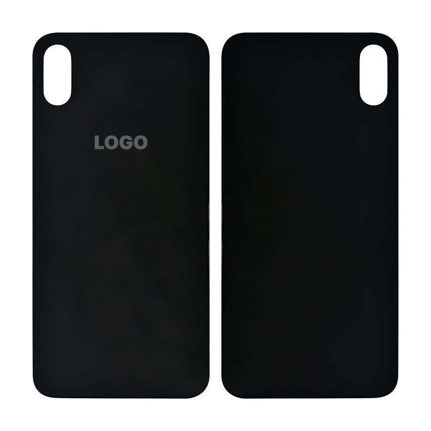 Задня кришка для Apple iPhone X black High Quality