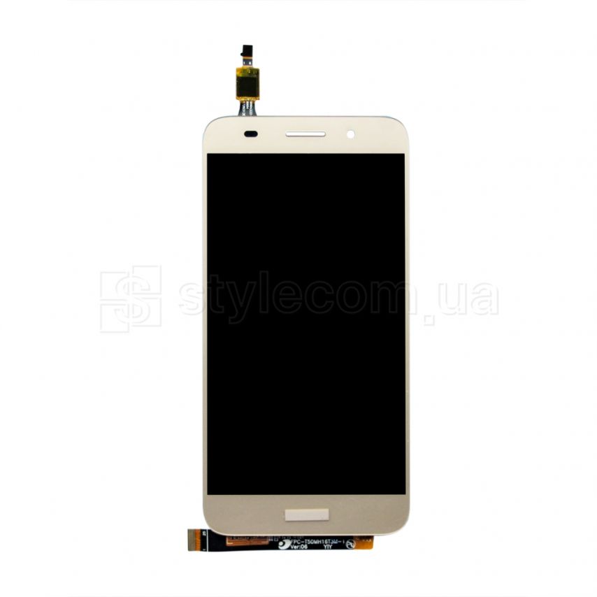 Дисплей (LCD) для Huawei Y3 (2017) CRO-L02, CRO-L22, Y5 Lite (2017) з тачскріном gold High Quality