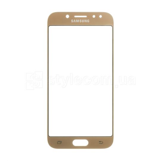 Скло дисплея для переклеювання Samsung Galaxy J5/J530 (2017) gold Original Quality