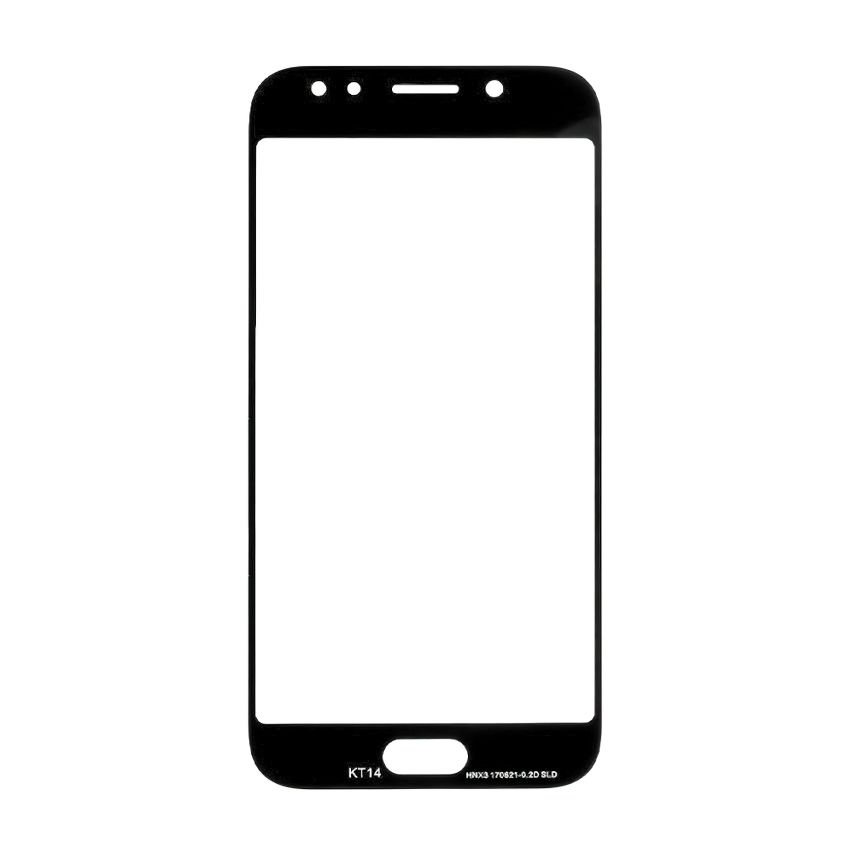 Скло дисплея для переклеювання Samsung Galaxy J5/J530 (2017) black Original Quality