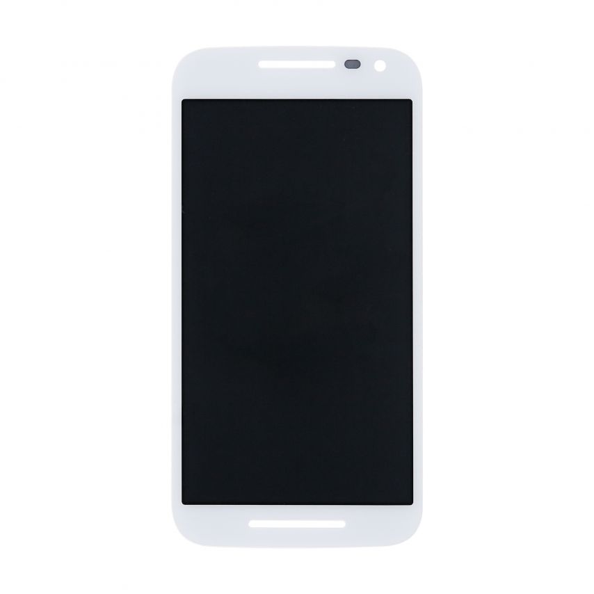 Дисплей (LCD) для Motorola Moto G3 XT1540, XT1541, XT1544, XT1548, XT1550 с тачскрином white Original Quality