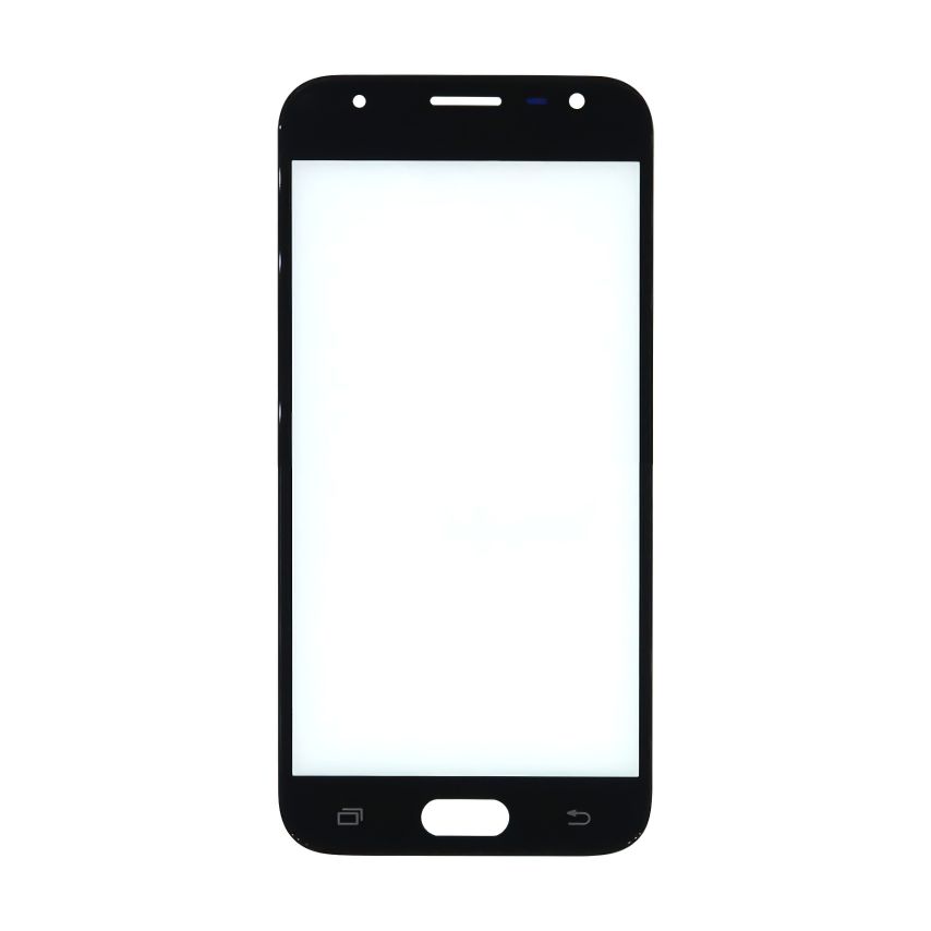 Скло дисплея для переклеювання Samsung Galaxy J3/J330 (2017) black Original Quality