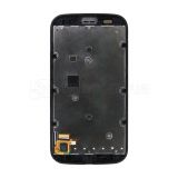 Дисплей (LCD) для Motorola Moto E XT1021, XT1022, XT1023, XT1025 с тачскрином и рамкой black Original Quality