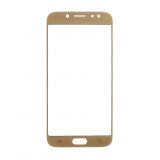 Скло дисплея для переклеювання Samsung Galaxy J7/J730 (2017) gold Original Quality