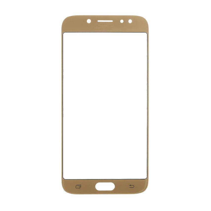 Скло дисплея для переклеювання Samsung Galaxy J7/J730 (2017) gold Original Quality